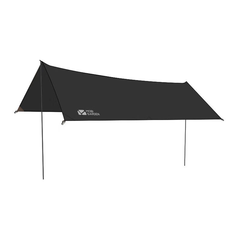 MOBIGARDEN Sky Dome 410 Black Vinyl Camping Tarp
