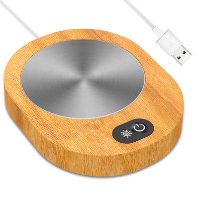 1 шт. Электрическая подогреватель для кофейной чашки Портативный USB подогреватель для кружки 55-65℃ Постоянная температура Подогреватель кофейных чашек для дома офиса кухни