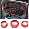 Voodonala Air Conditioner Switch CD Button Knob for Dodge Challenger 2015-2024 Charger for Chrysler