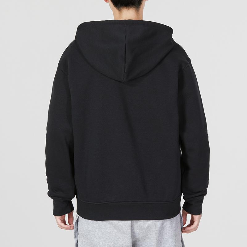 Jordan Спортивная толстовка с капюшоном и трикотажные длинные брюки комплект мужской активной одежды черный DQ7351-010+DQ7341-010