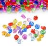200pcs Crystal Acrylic Gem Stone Kids Mixed Color Ornaments Vase For Wedding Party Fish Tank Decoration Accessories 6*9mm