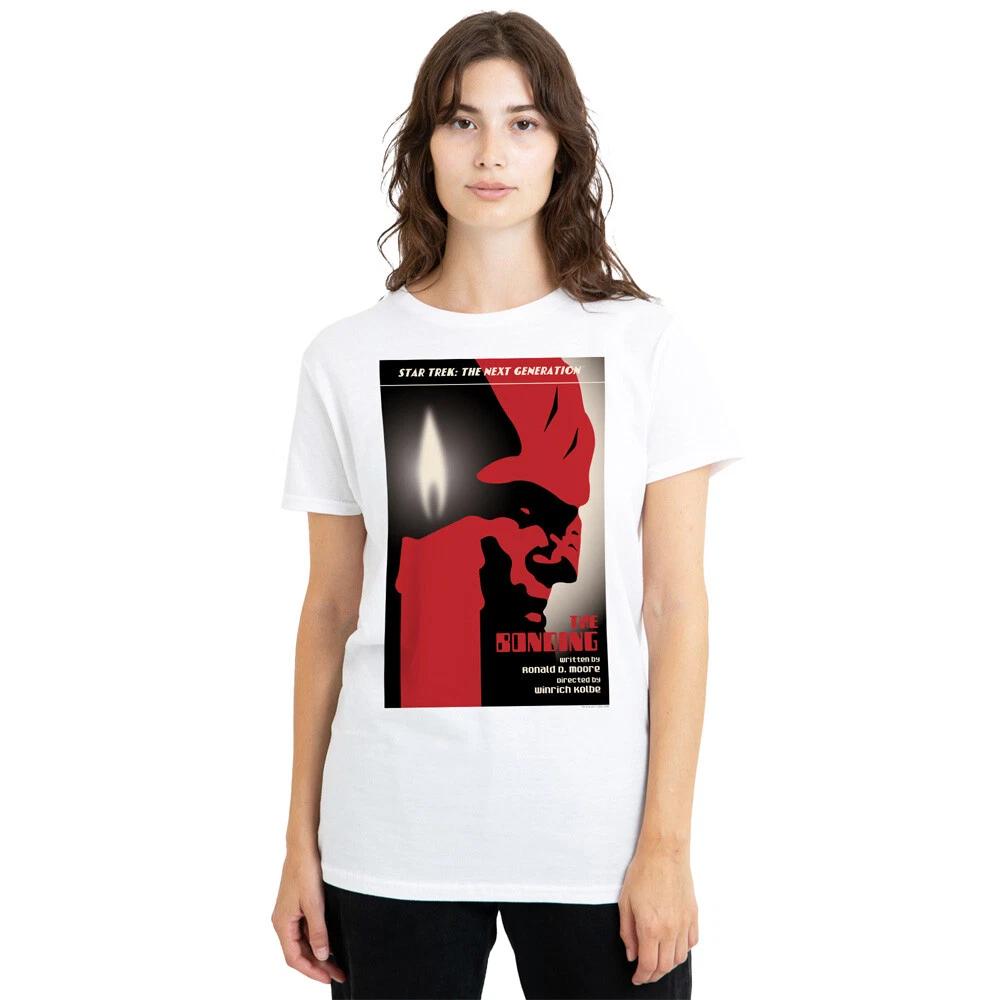 Star Trek TNG Season 3 Episode 5 Ladies 100% Cotton T-shirt Mens Tees Top S-2XL, White