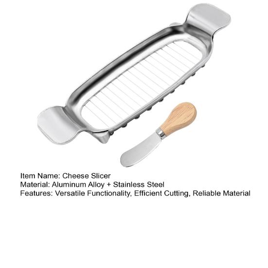 Нержавеющая сталь слайсер для сыра, проволочный слайсер для масла для блочного сыра, эффективная нарезка сыра, лопаточка для тортов, фруктов, кухни, дома, подарок