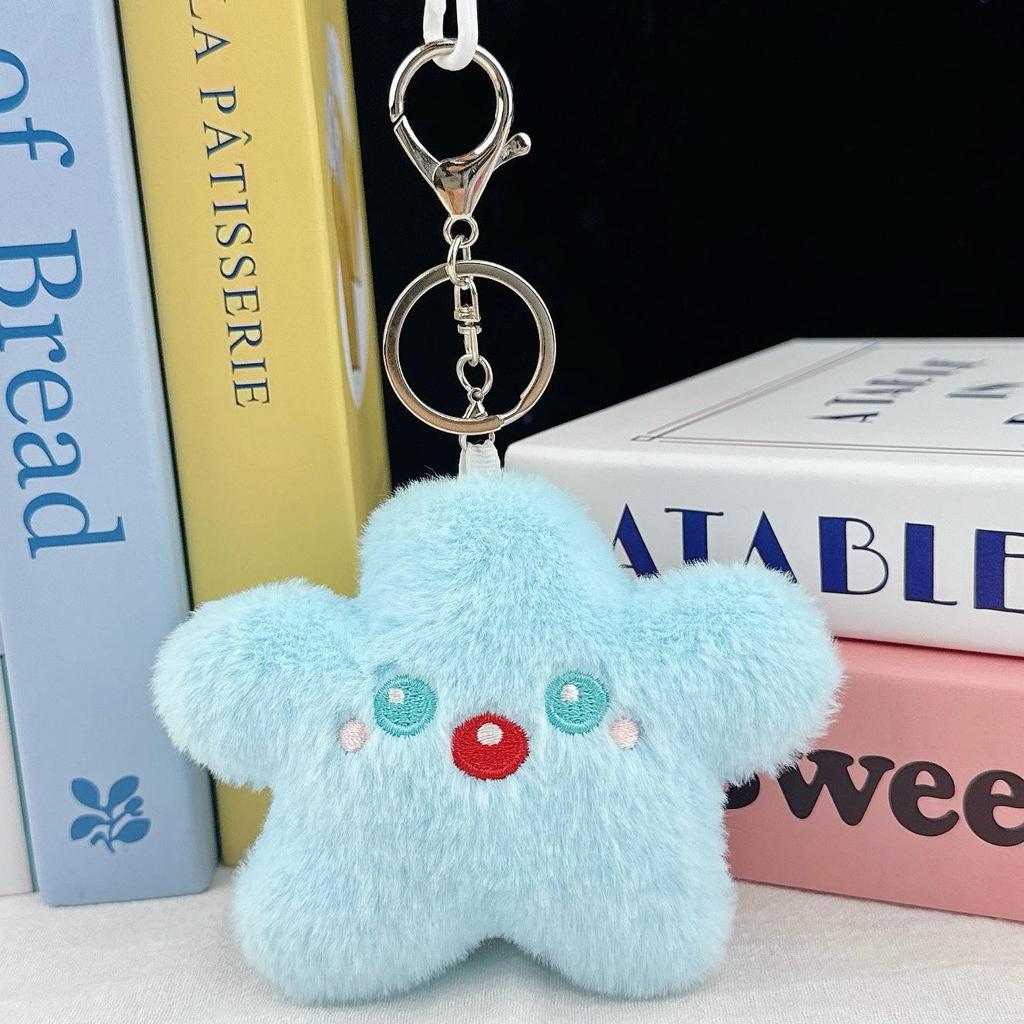 Креативный брелок в виде плюшевой куклы-звезды: Девичий Рюкзак Шарм Подвеска