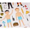Reusable Stickers - 3D Relief - Discovering Professions In Uniform