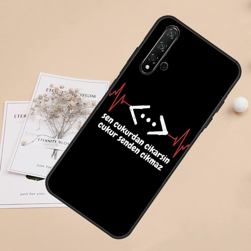 Логотип Cukur для Huawei Nova 5T 9 10 SE 7i 8i 11i 12i Y60 Y61 Y70 Y72 Y73 Y90 Y91 P20 P30 P40 Lite Чехол