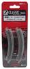 Rokuhan Железная дорога масштаба Z R011 Изогнутый рельс, R120мм, 45°