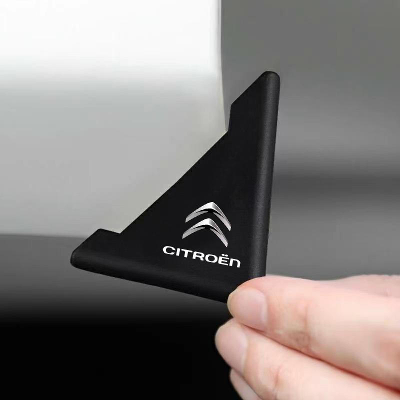 2Pcs Car Door Guard Edge Corner Protector Sticker Emblem Car Accessories For Citroen C2 C3 C4 C5 C6 C1 DS3 DS4 DS5 DS7 Xsara Berlingo Saxo Picasso