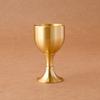 1 шт. латунный кубок, бокал для вина, коктейльный винный бокал, латунный кубок для напитков, металлический кубок для ликера для вечеринки, аксессуары для дома