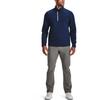 Under Armour Storm Sweatshirts Men's Blue Stand Collar Moderate Regular 1366280-408
