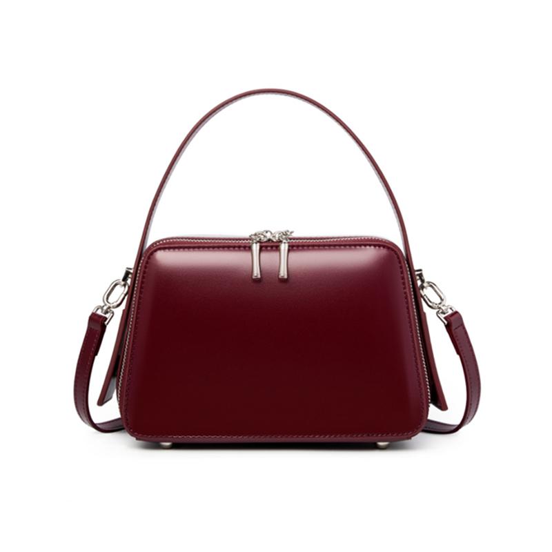 Небольшие сумки через плечо из натуральной кожи для женщин, модные дизайнерские кошельки с ручкой сверху, женские сумки