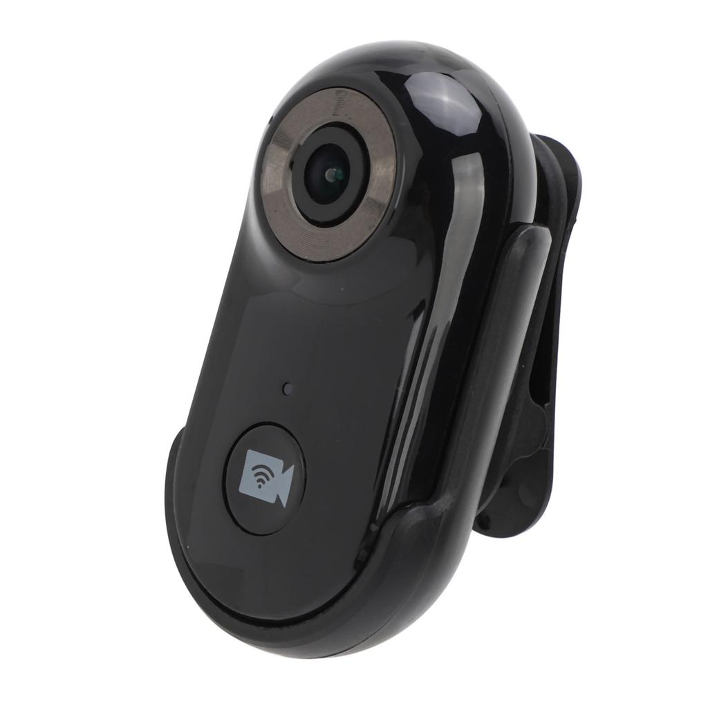 Экшн-камера для питомцев, широкоугольная 90 градусов, 1080P 2МП, Wi-Fi, носимая на теле камера с задней клипсой, корпус с резьбой 1/4 дюйма для улицы