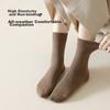 MiiOW Spring And Summer Women's Mid-Calf Socks, Comfortable [Pure Cotton 10A ], Breathable Simple Versatile Long Socks, Cotto