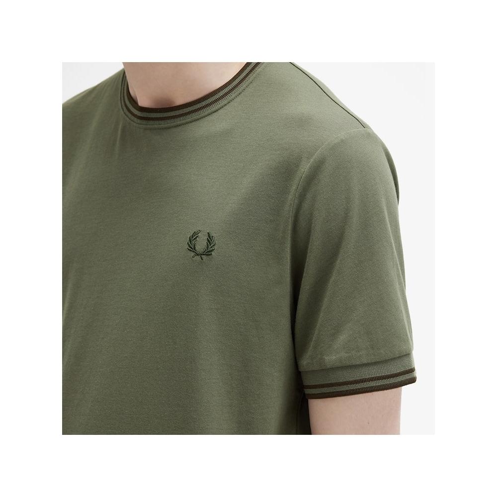 Fred Perry [genuine HeadquarTers] Fred Perry [baseline] Twin Tip T shirT  W49  Afpm2431588 W49 qzgAfpm2431588 W49