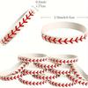 1 шт. Браслет с бейсбольной тематикой - Идеальный подарок для игроков в бейсбол, Стильный и прочный дизайн