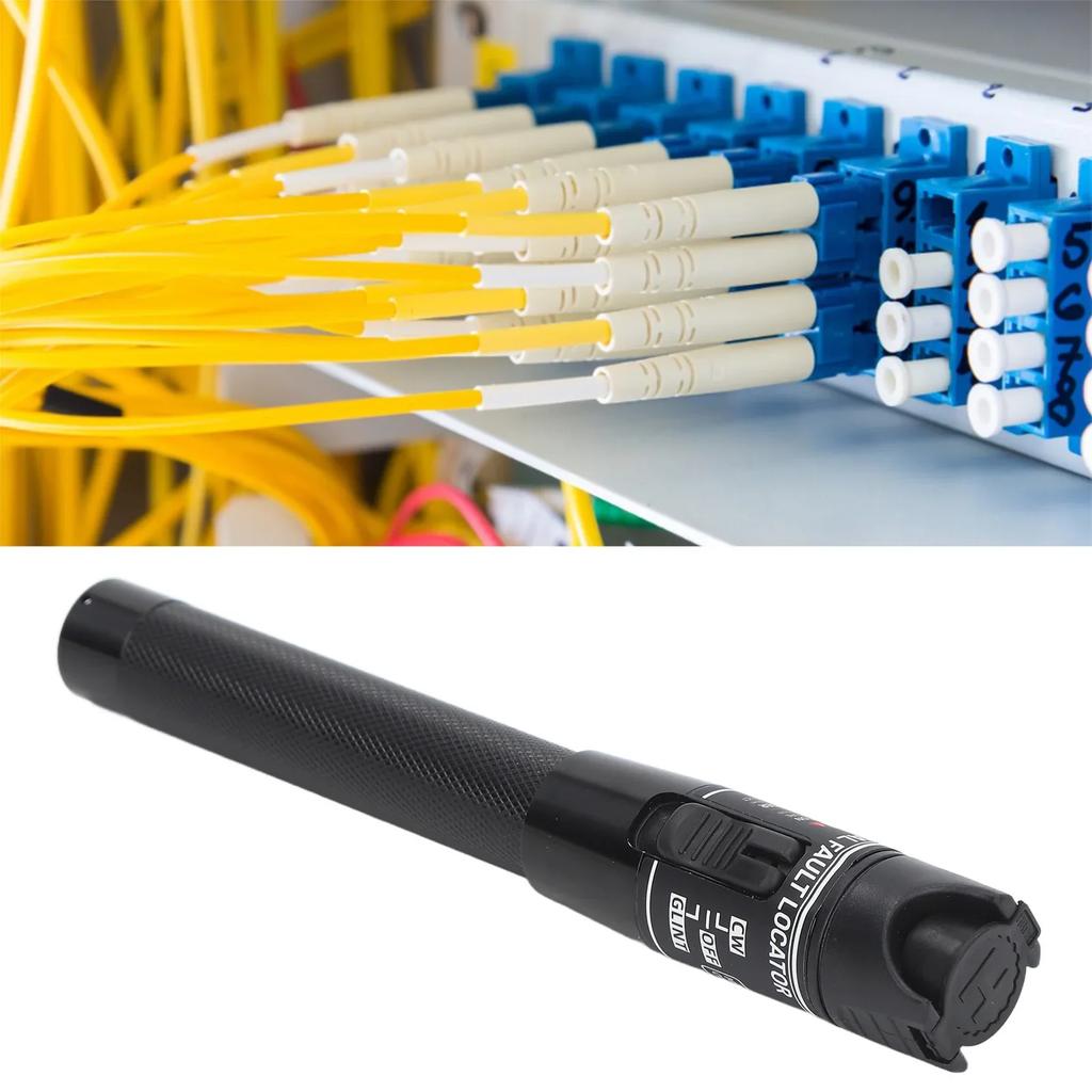 VFL Visual Fault Locator 60MW 60KM Output Universal FC SC ST Interface Non Contact VFL Fiber Optic Test Pen Fiber Optic Test Pen