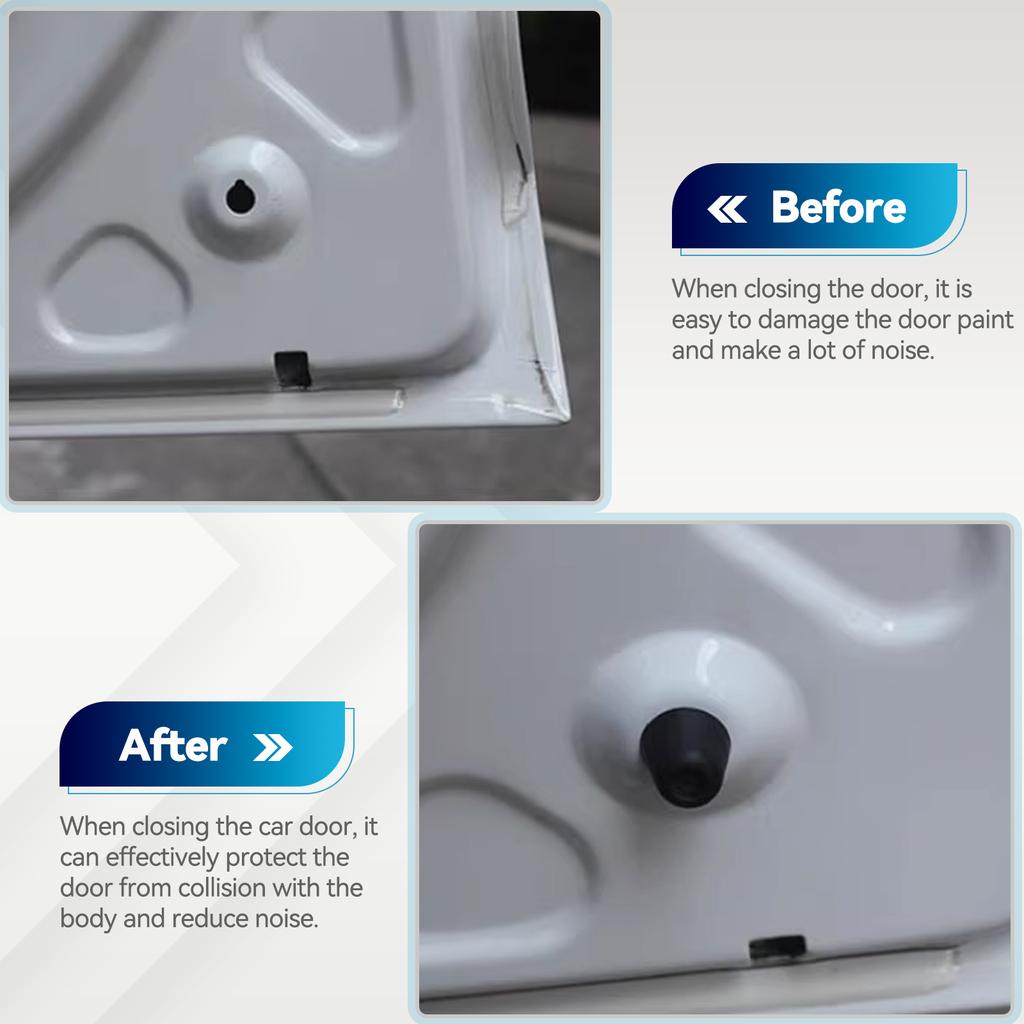 10x Car Door Bumper Dampers Buffer Pad Cover Rubber Anti Shock for Kia Sportage Rio 4 5 Ceed Jd K5 Cerato Ford Focus 2 3 Mondeo