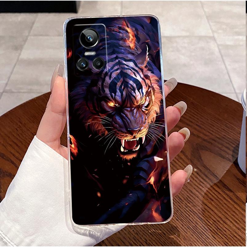 Чехол для Realme GT Neo 3 RMX3560 Прозрачный Роскошный Милый Заяц с Сердечками Забавный Мягкий Силиконовый Чехол для Телефона Для Realme GT Neo3 150W Задняя Крышка
