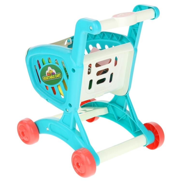 Shopping Cart For Kids Vegetables Fruits Accessories Shop
