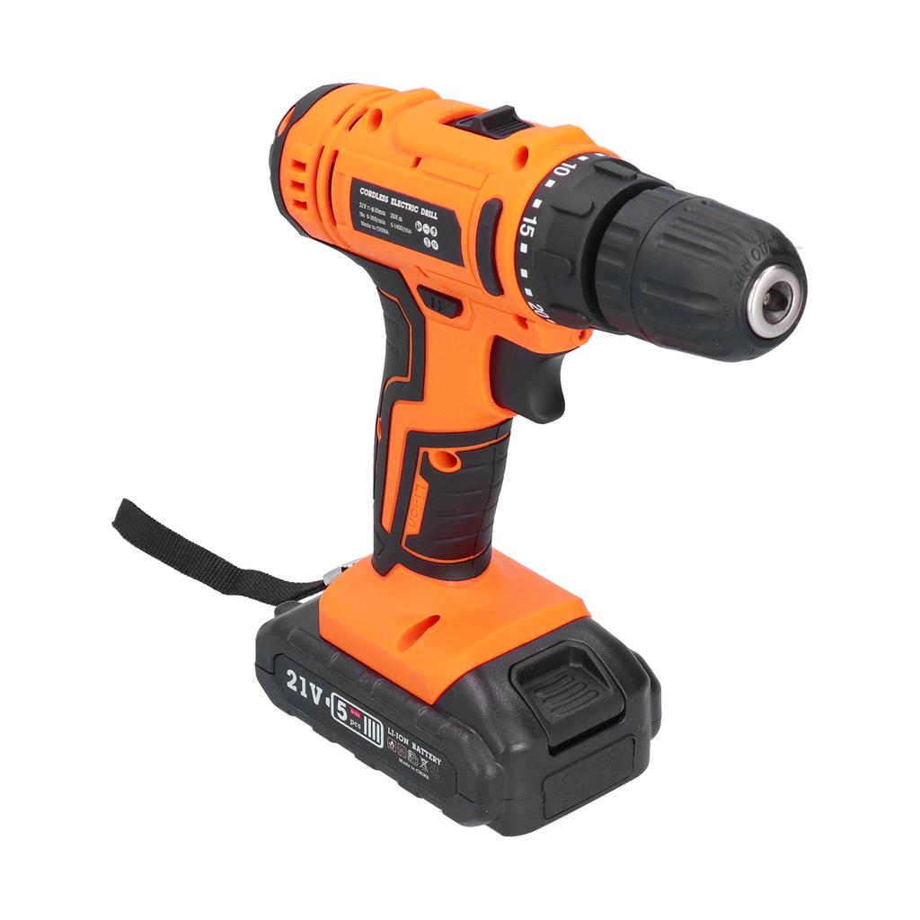 21V Cordless Hand Drill Set Double Speed Electric Screwdriver Multifunction Drill Driver