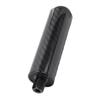 Billiard Pool Cue Extender 4 Inch Carbon Fiber Pool Cue Extension Stick with Rubber Rear Plug for