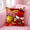 Fashion DDADA DDEVIL DEVILS Cushion Cover Pillowcase Short Plush Invisible zipper Room Sofa Cushion Cover