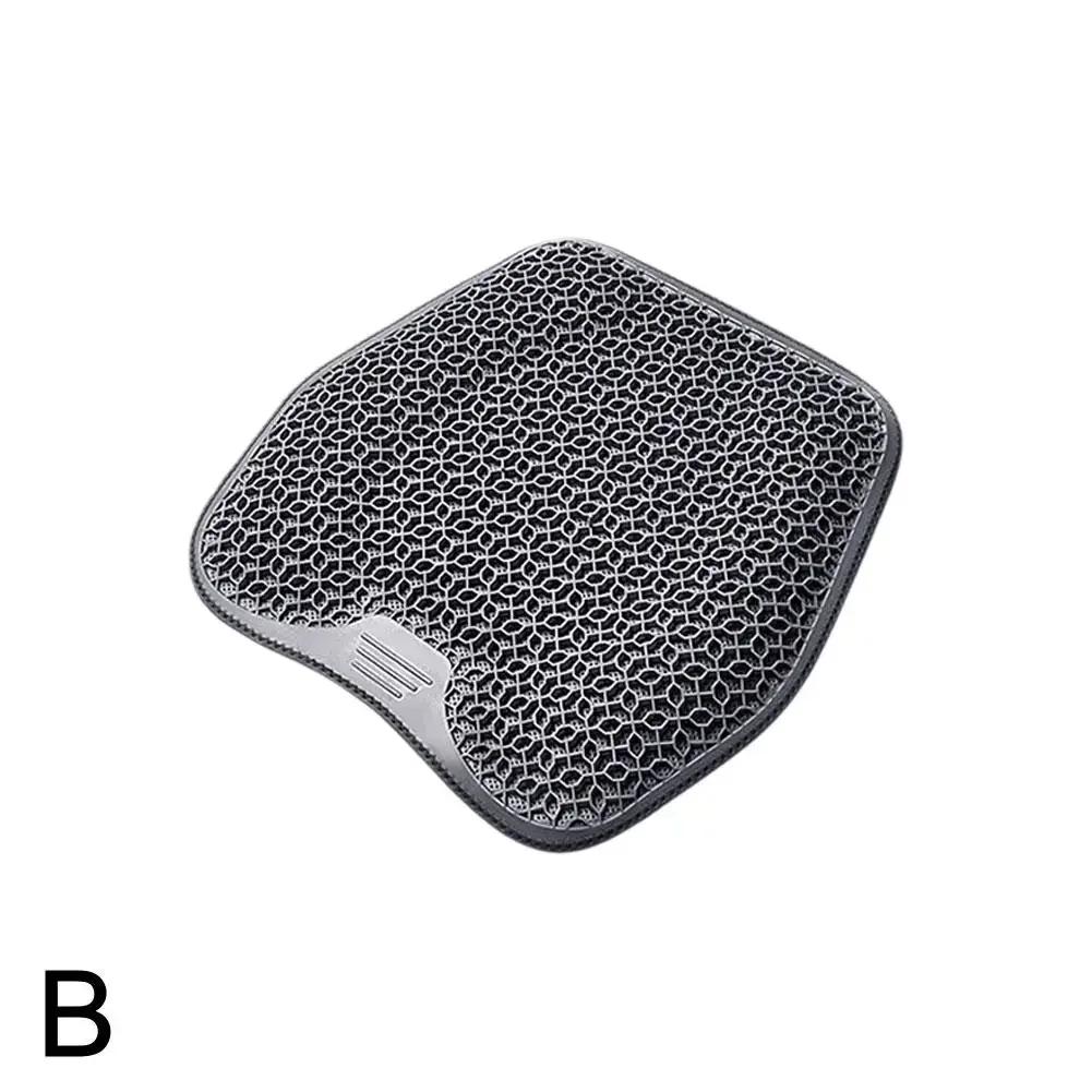 Summer Gel Car Seat Cushion Car Gel Cooling Seat Cushion 3D Honeycomb Cool Ice Silk Car Home Chair Cushion Ventilation