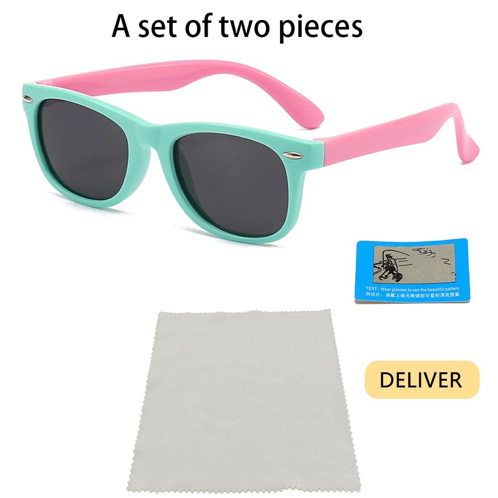 Новые модные брендовые детские цветные солнцезащитные очки с защитой от ультрафиолета, детские солнцезащитные очки с защитой от синего света, мужские и женские солнцезащитные очки UV400