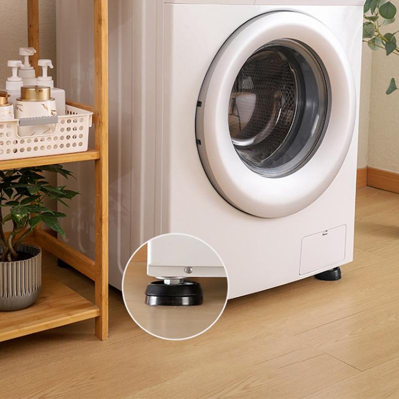 4шт антивибрационные подушечки для ног ПВХ коврик Slipstop бесшумная универсальная стиральная машина