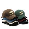 Letter Large S Baseball Cap Summer Fashion Outdoor Sun Visor