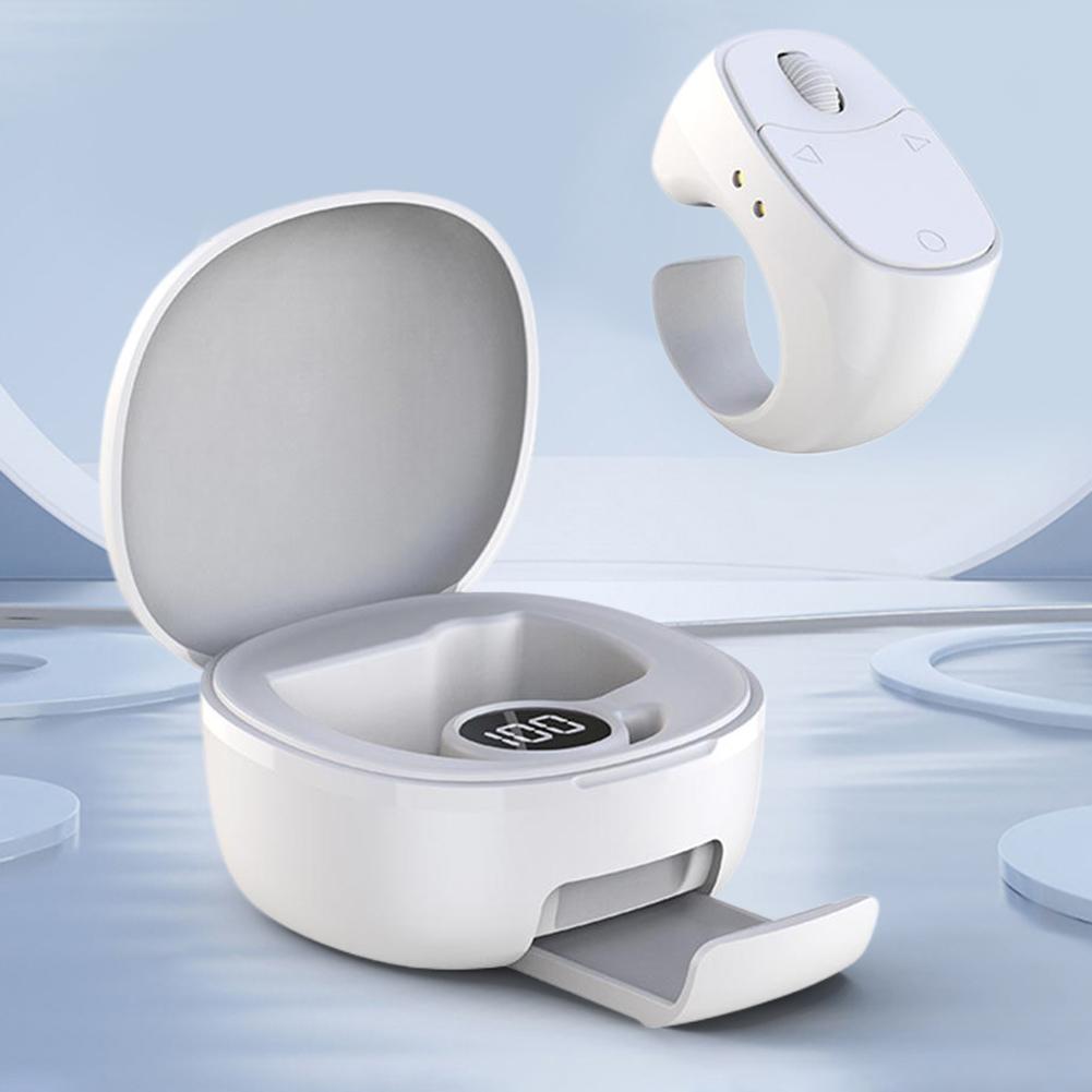 Bluetooth 5.3 Кольцо-пульт для прокрутки страниц с управлением кончиками пальцев для TikTok, затвор камеры, кнопка для селфи, кольцо-пульт дистанционного управления, перелистыватель страниц, просмотр