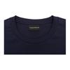 Emporio Armani Хлопковая футболка с цветовыми блоками, короткий рукав, мужские топы, темно-синий 3H1TN3-1JCQZ-G949