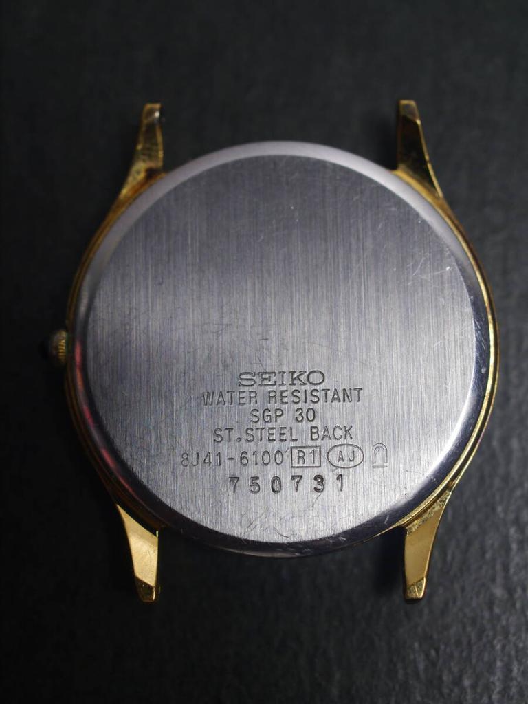SEIKO Dolce Кварцевые часы Рабочее состояние 3 стрелки Мужские 8J41-6100 (ab911)