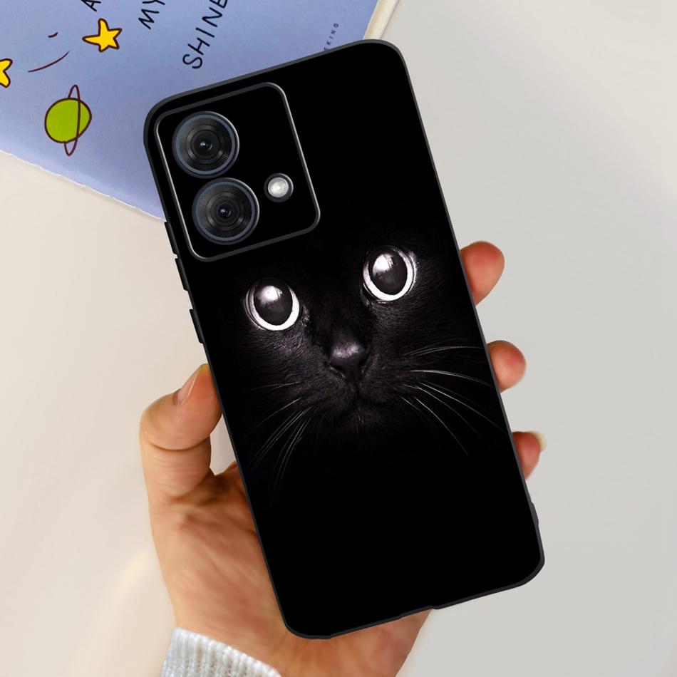 For Motorola Moto G84 Case MotoG84 G 84 5G 2023 Cute Painted Soft Silicone TPU Phone Back Cover Bumper