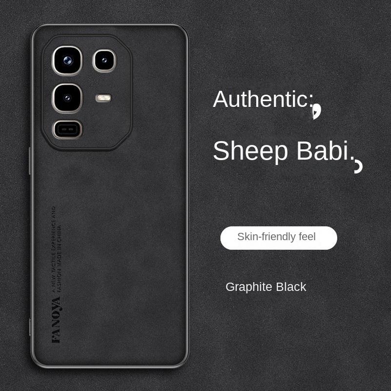 Для Infinix Note 50 Pro Роскошный кожаный чехол Skinsheep для Infinix Note50pro 40 Pro Plus 40X Защитный противоударный силиконовый бампер