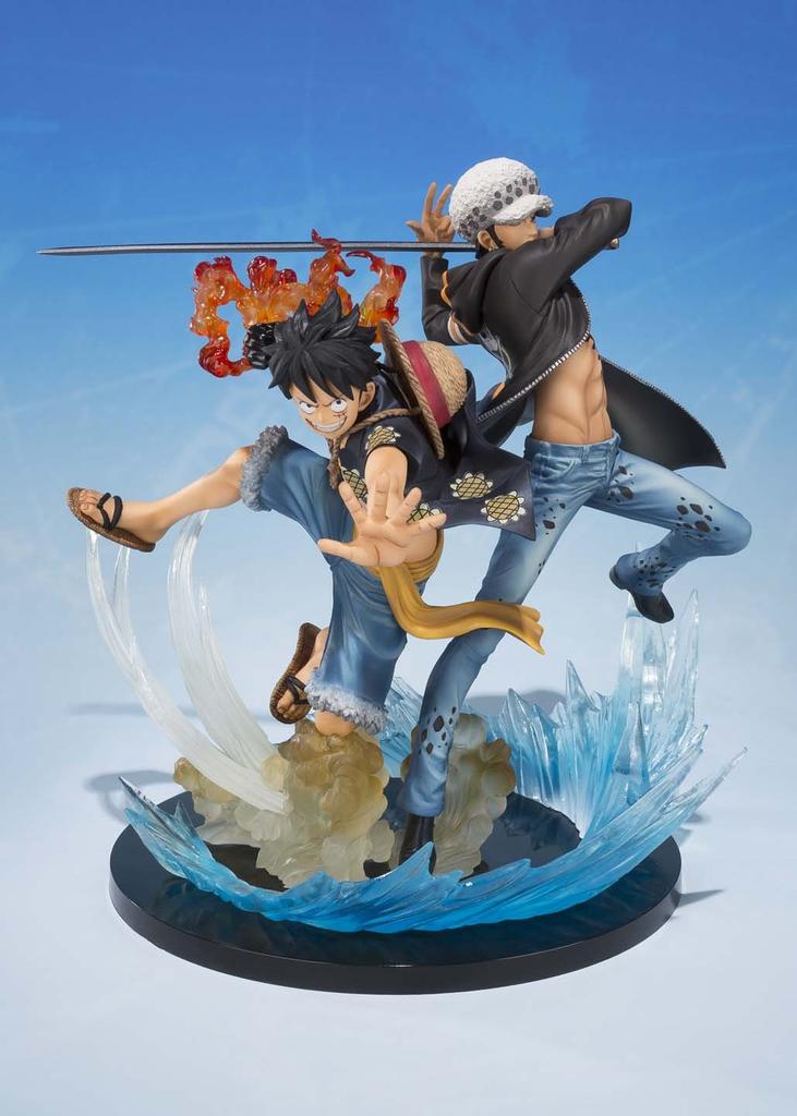 TAMASHII NATIONS Figuarts ZERO Monkey Luffy Trafalgar Law Anniversary Painted Finished Figure D. & -5th Edition- ABS&PVC