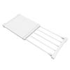 Tension Shelf Adjustable Closet Divider 24cm Width Storage Rack for Cabinet Wardrobe