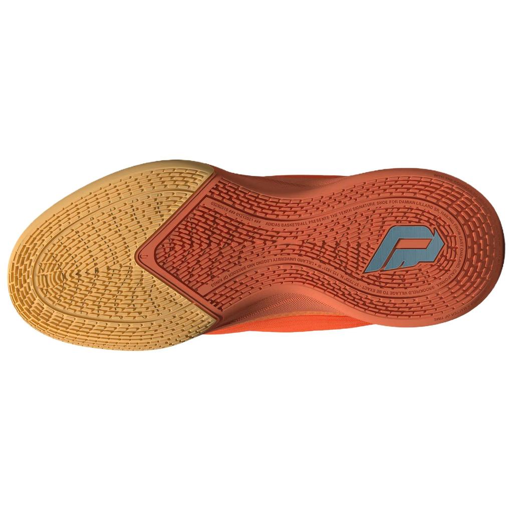 adidas Кроссовки Dame X All-Star Унисекс Оранжевый Lucid-Orange Ice-Tangerine JQ9467