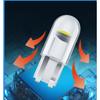 Car LED T10 W5W Canbus Glass COB 6000k Reading Dome Lamp Marker Wedge License PlateLight Bulb 168 194 192 DC 12V White Blue Red