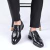 High Quality Leather Shoe Men Dress Shoes Brogue Handmade Leather Shoes Men Luxury Brand Business Formal Shoes Zapatos De Hombre