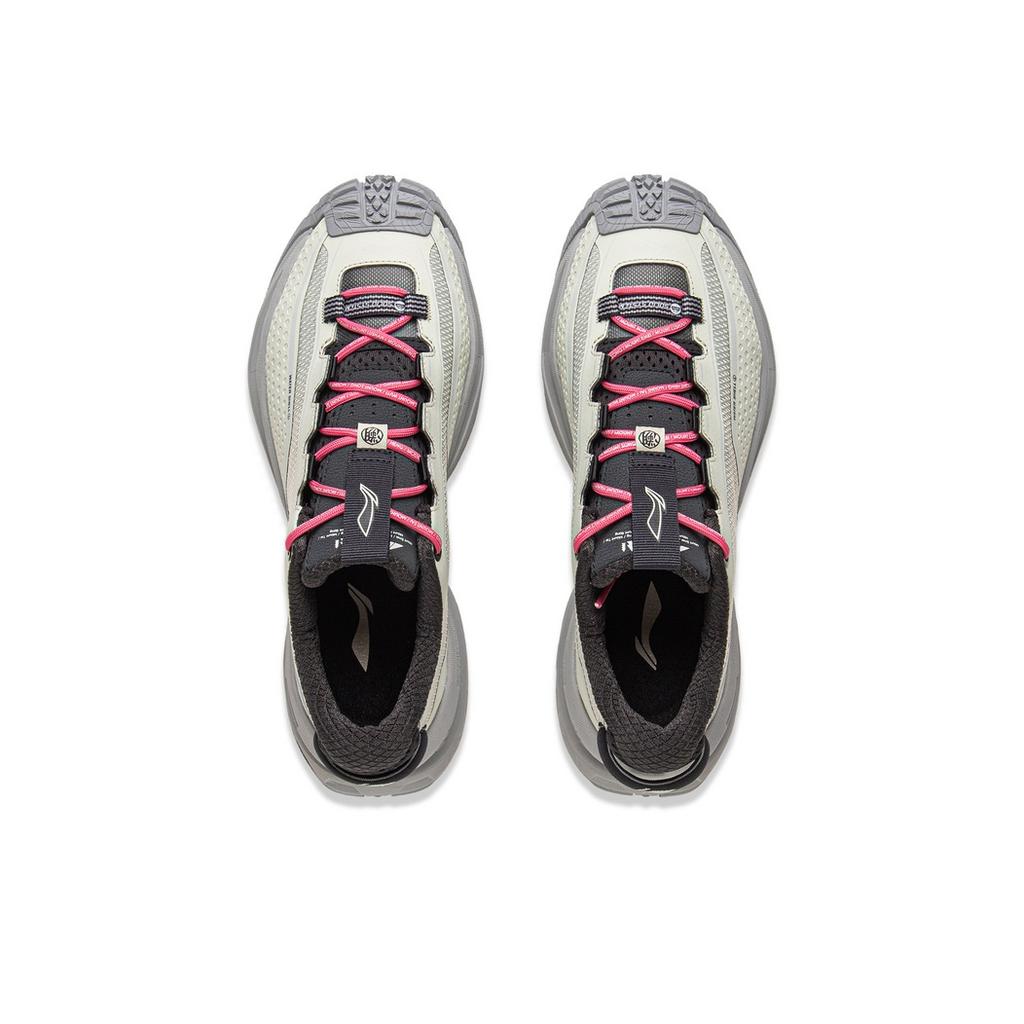 Li Ning Outdoor CF Trail Удобные Модные Простые Упругие Амортизирующие Износостойкие Низкие Походные Ботинки Унисекс AHTV047-3