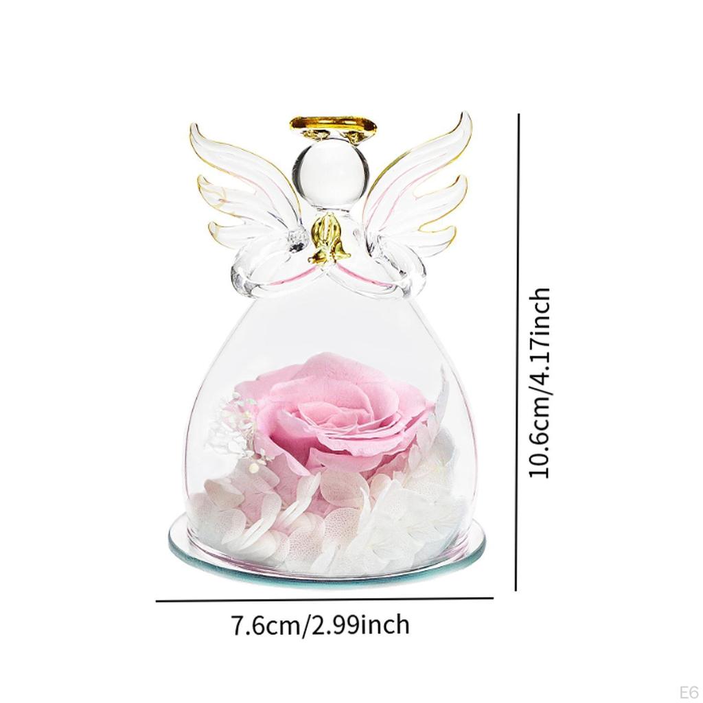 Вечный цветок в стекле Подарок на день рождения маме дочери на свадьбу