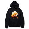 Demon Slayer Agatsuma Zenitsu Prints Hoodie hip hop Loose Hoody Casual Fleece Sweatshirt Harajuku Crewneck Tops Hoodies
