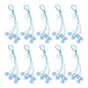50 Pcs Tooth Saver Necklaces Portable Lost Teeth Saver Necklace Storage Cases for Kids Blue