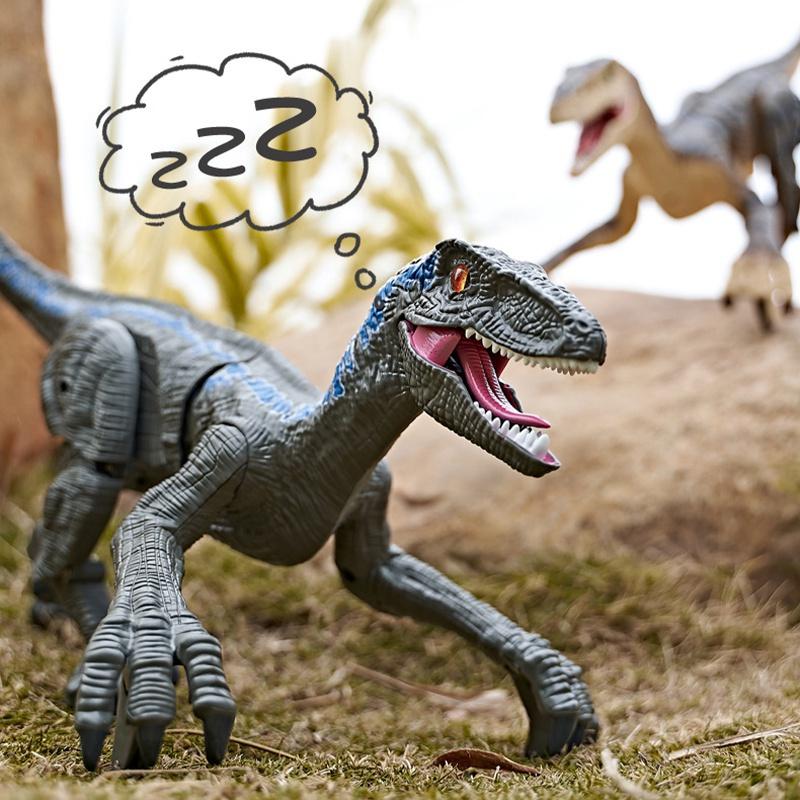 Новый 2,4G электрический большой пульт дистанционного управления робот-динозавр игрушки-динозавры с дистанционным управлением большие динозавры звуковой свет игрушка ходячие животные игрушки для мальчиков