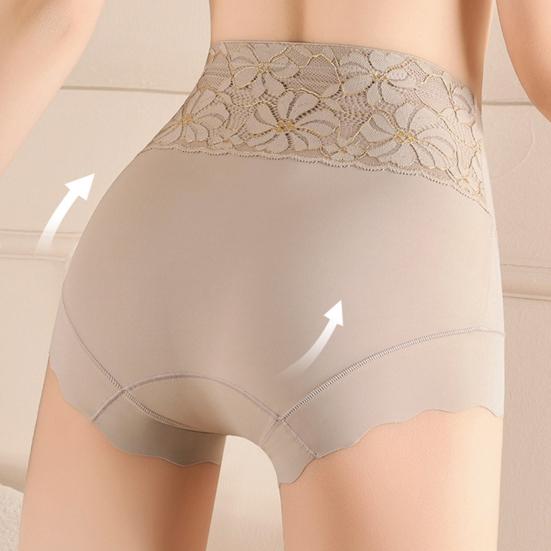 Женское корректирующее белье с высокой талией, утягивающие трусы для коррекции фигуры, утягивающие бедра и ягодицы, дышащее нижнее белье для повседневной носки