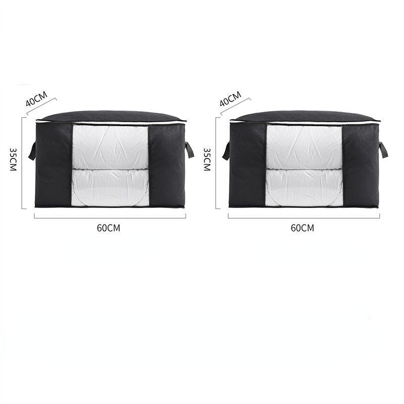 Складная сумка для домашнего хранения 1/2/3/4/4 шт., новая водонепроницаемая ткань Оксфорд, постельное белье, подушки, одеяло, сумка для хранения, сумка для хранения одежды, органайзер