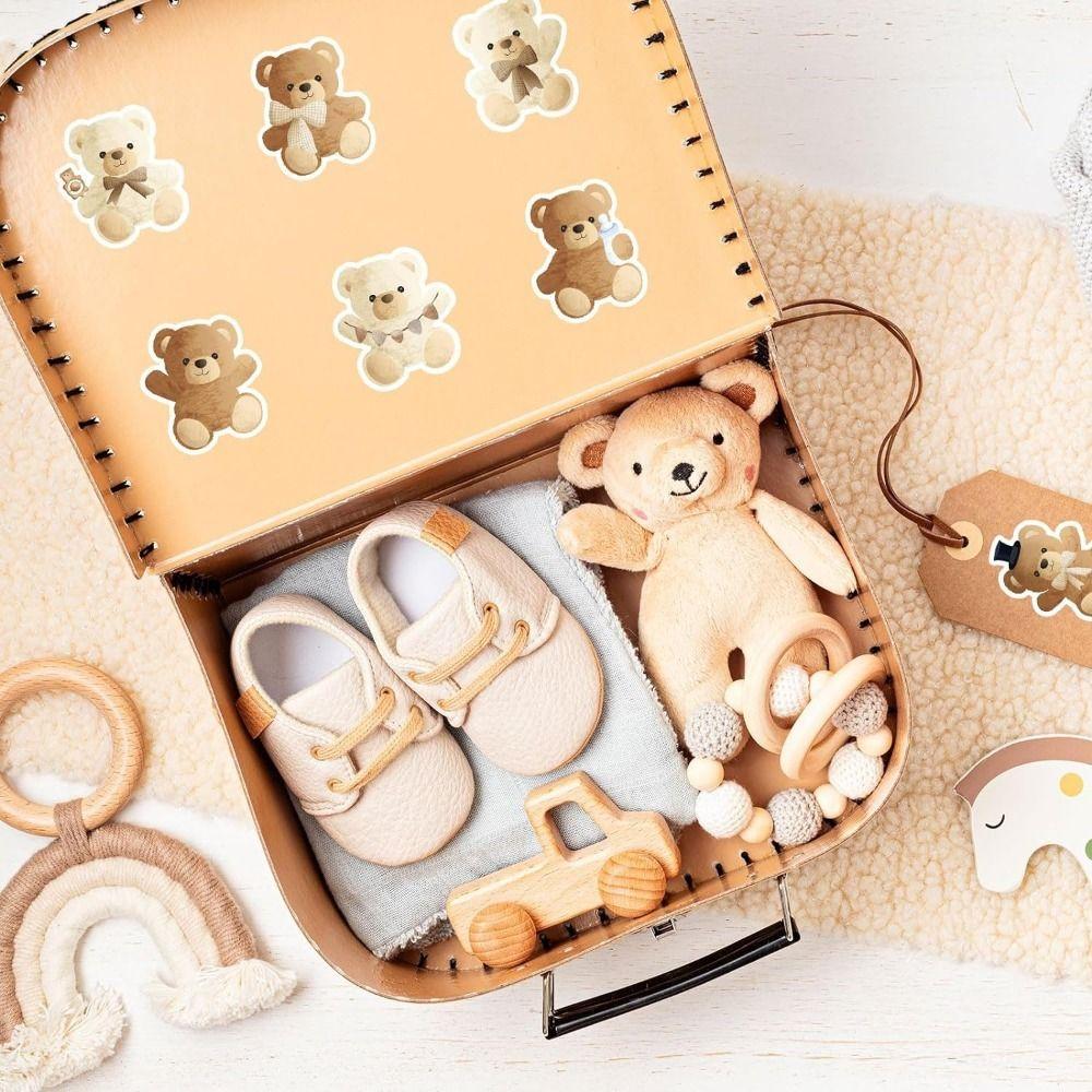 500 шт. Украшение Милые наклейки с медведями DIY Аксессуары Наклейка для скрапбукинга Милая мультяшная наклейка с медведем