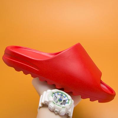 2025 новые тапочки из кокоса, толстая подошва, Kanye, тот же стиль, односложная обувь для ежедневного ношения дома, стиль для пары, мужские и женские сандалии