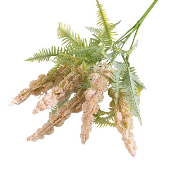 Ветка искусственного цветка со стеблем, зеленые листья папоротника, реалистичные многоразовые неувядающие украшения для дома, свадьбы, искусственного растения, фото, секс-одежда для взрослых